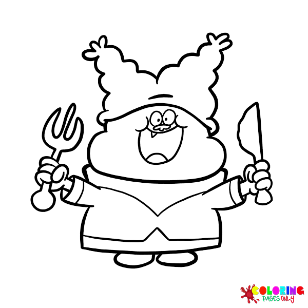 Chowder Coloring Pages