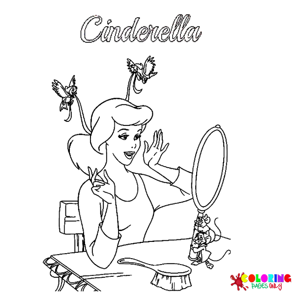 Cinderella Coloring Pages