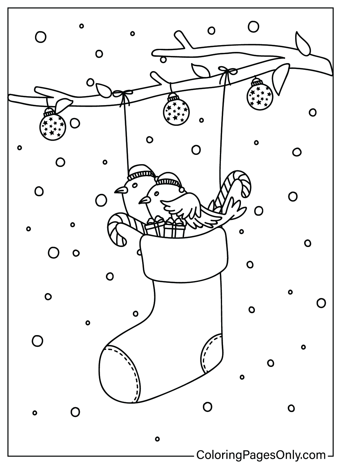 Color Page Christmas Stockings Free Printable Coloring Pages Color Page Christmas Stockings Free Printable Coloring Pages