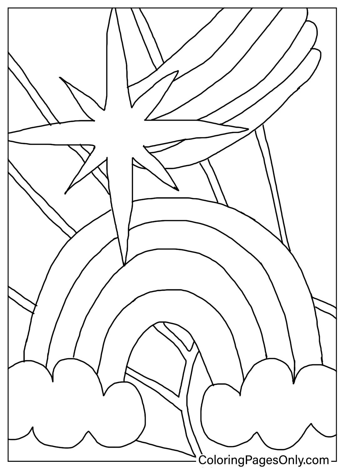 Hippie Mushrooms Coloring Page - Free Printable Coloring Pages