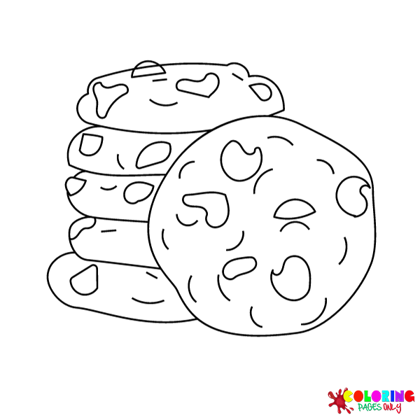 Cookie Coloring Pages