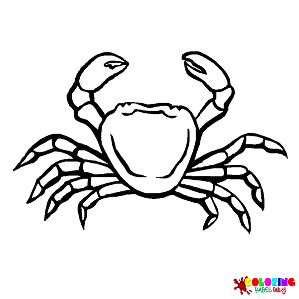 Crustacean Coloring Pages