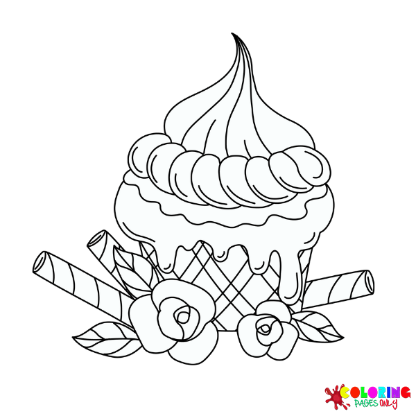 Coloriages Cupcakes