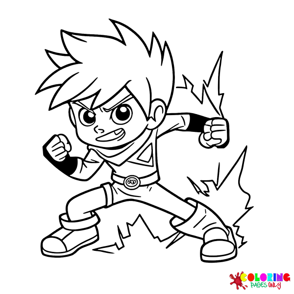 Danny Phantom Coloring Pages