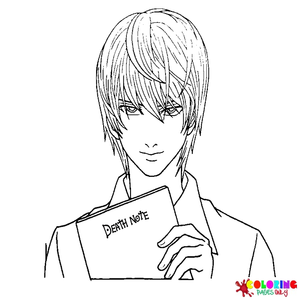 Death Note Coloring Pages