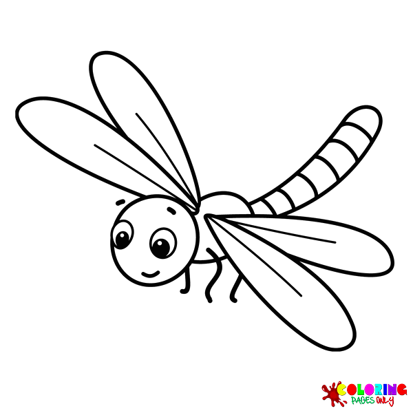 Dragonfly Coloring Pages