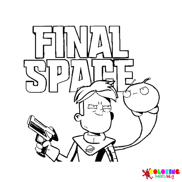 Final Space Coloring Pages