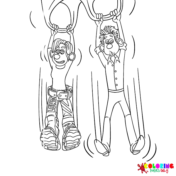 Flushed Away Coloring Pages