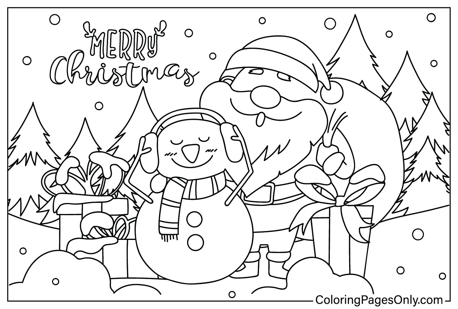 Free Christmas Wallpaper Coloring Page from Christmas Wallpaper