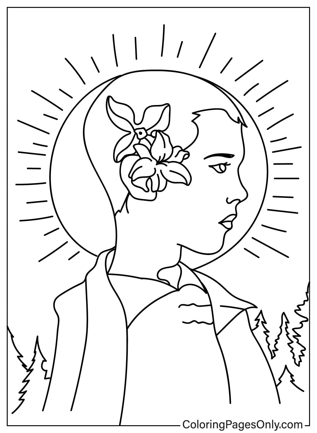 Free Stranger Things Coloring Page