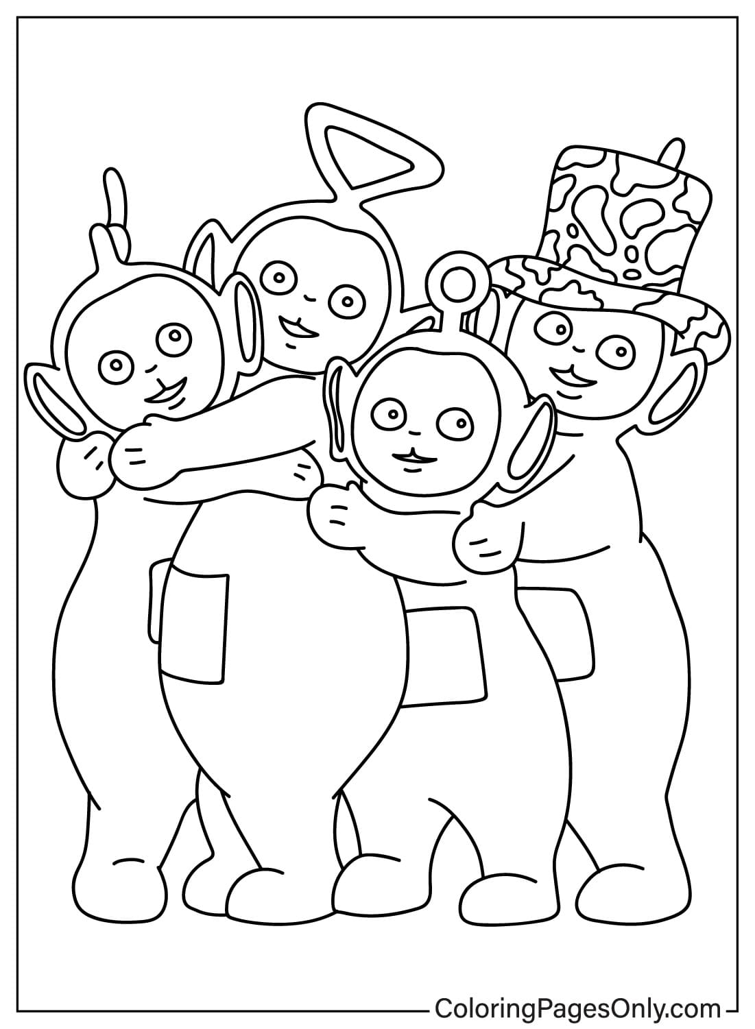 Free Teletubbies – WildBrain Coloring Page from Teletubbies - WildBrain
