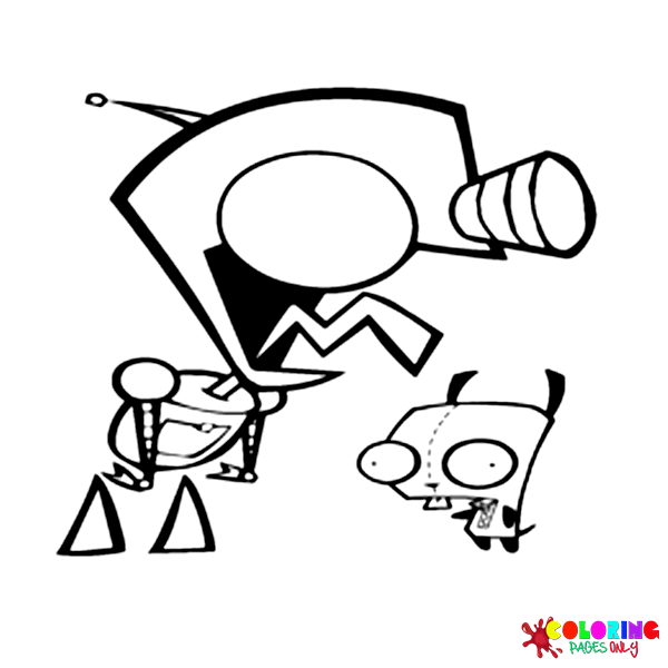Gir Coloring Pages