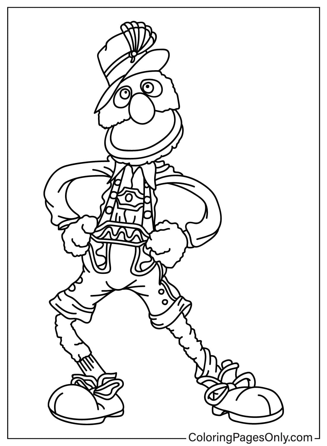 Grover Coloring Page Free