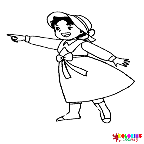 Heidi Coloring Pages
