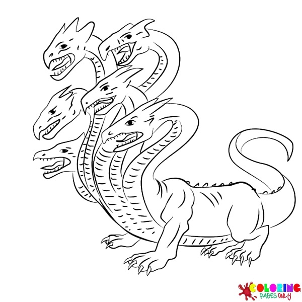 Hydra Coloring Pages