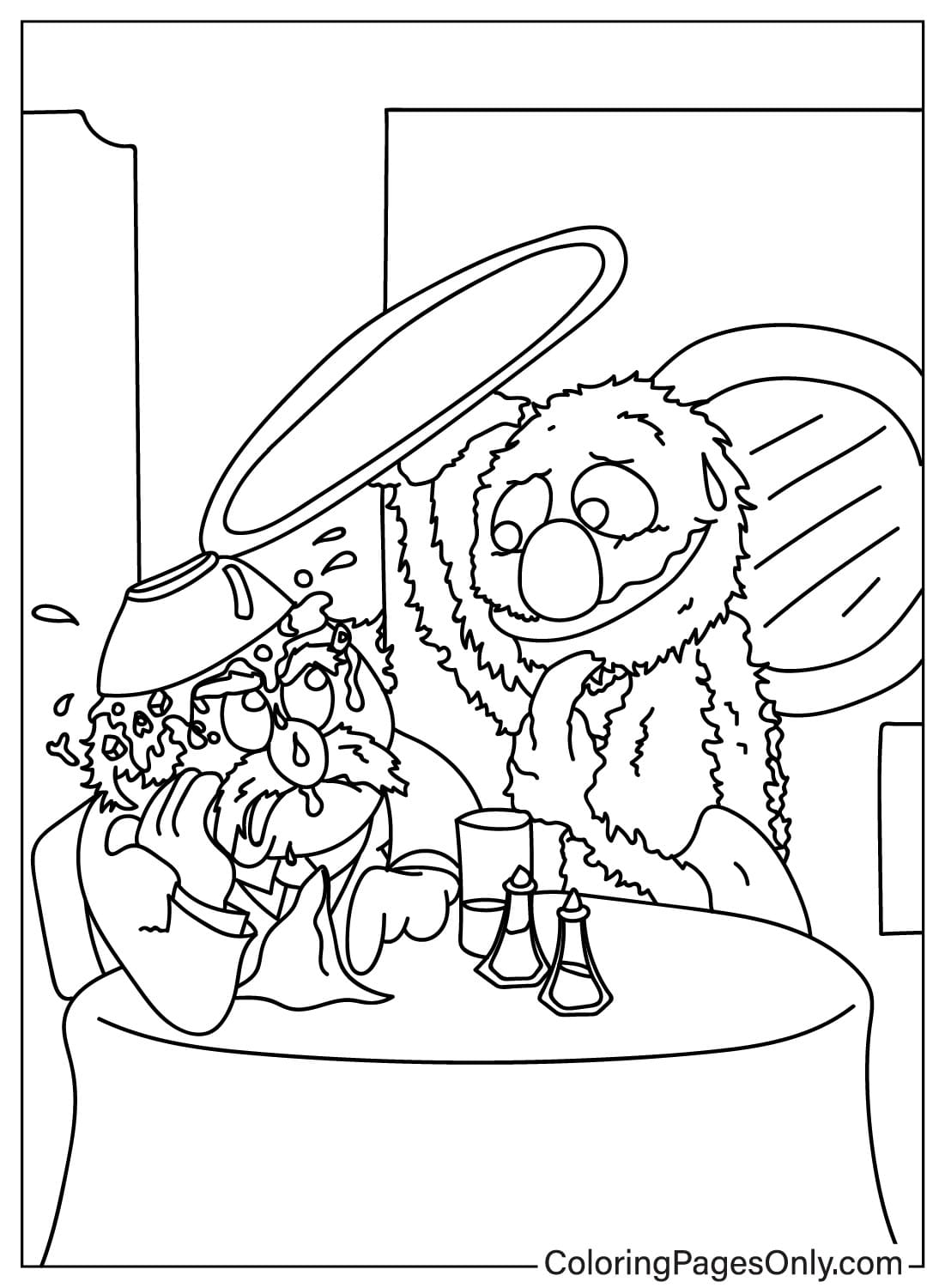 Images Grover Coloring Page