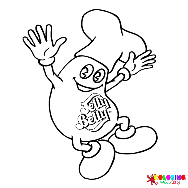 Jelly Belly Coloring Pages