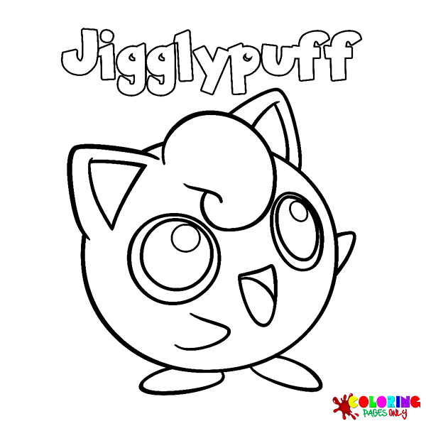 Dibujos para colorear Jigglypuff