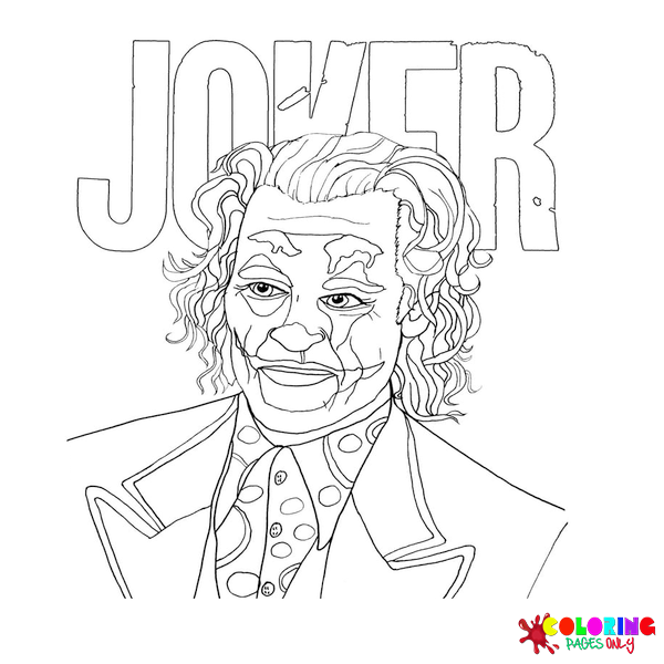 Dibujos Para Colorear Joker