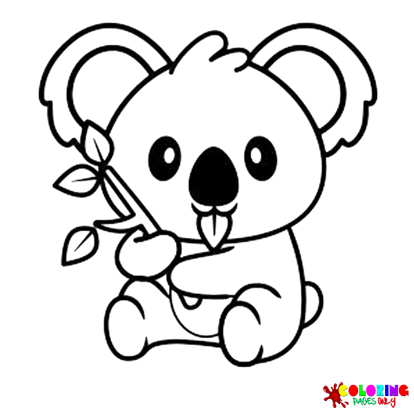 Koala Coloring Pages