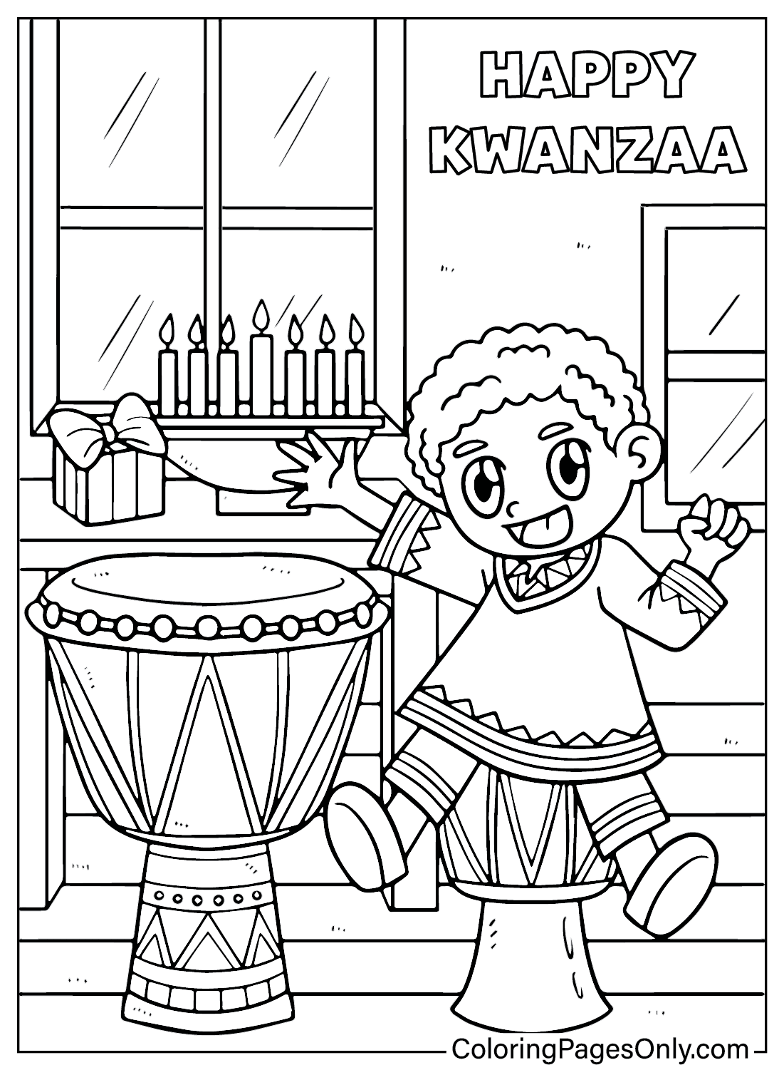 Kwanzaa Coloring Page Images from Kwanzaa