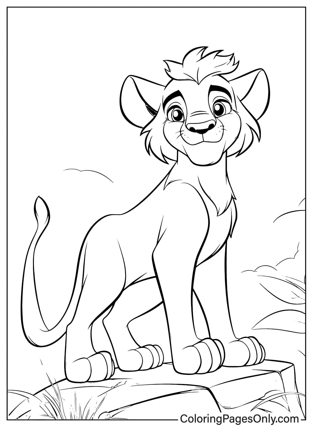 Lion Guard Color Page
