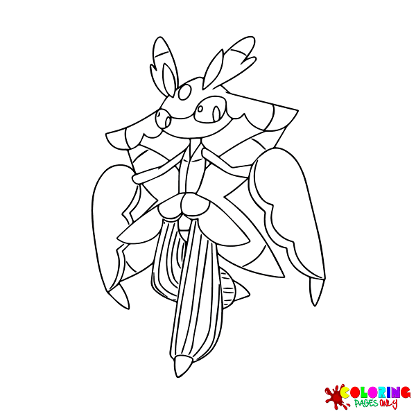 Lurantis Coloring Pages