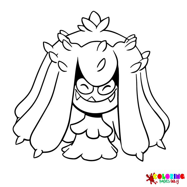 Mareanie Coloring Pages