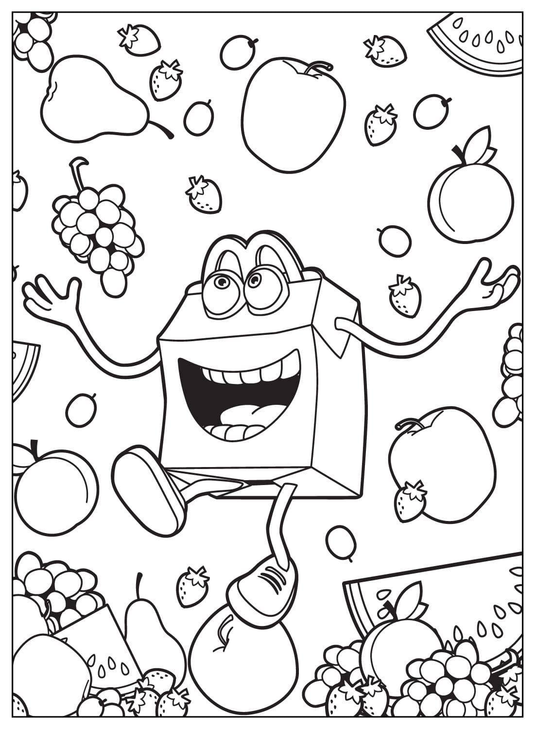 McDonalds Images to Color from McDonald's