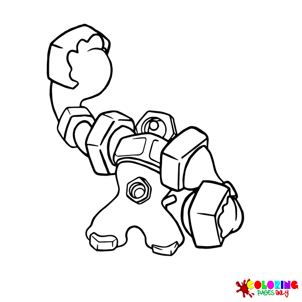 Coloriages Melmetal