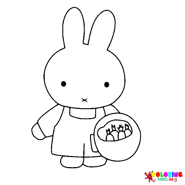 Free Printable Miffy Coloring Pages