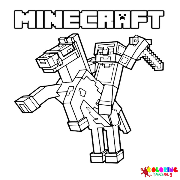 Desenhos para colorir do Minecraft
