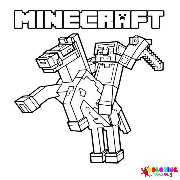 Minecraft Coloring Pages