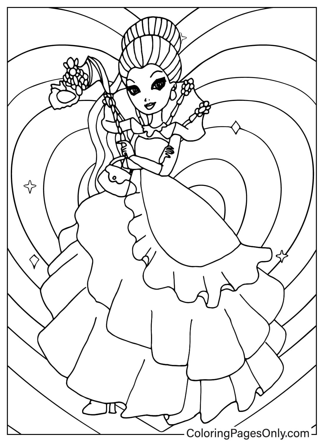 Coloriage Monster High imprimable de Monster High