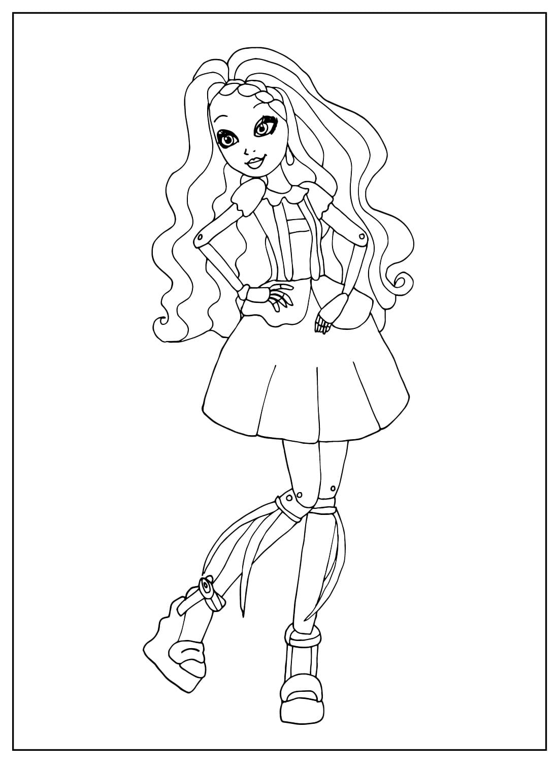 101 Monster High Coloring Pages - ColoringPagesOnly.com