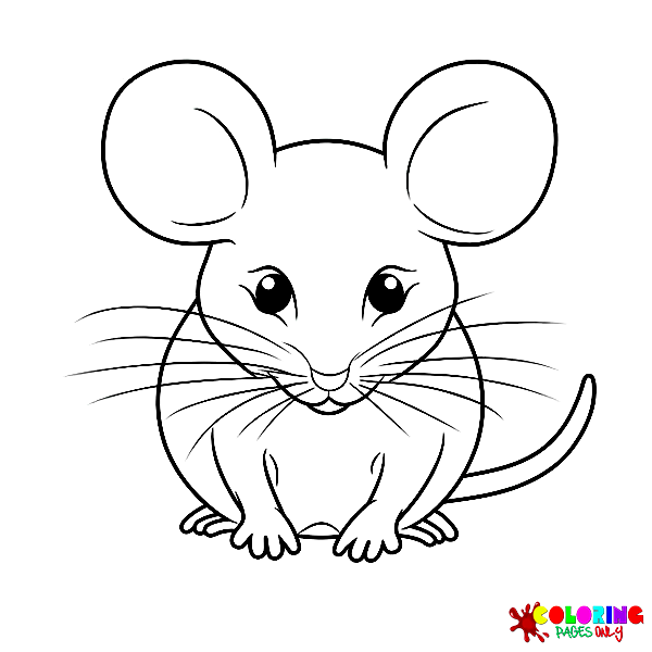 Mouse Coloring Pages