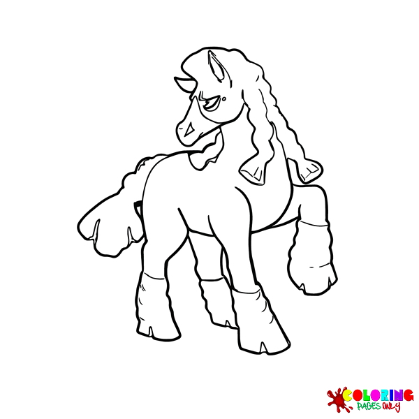 Coloriages de Mudsdale