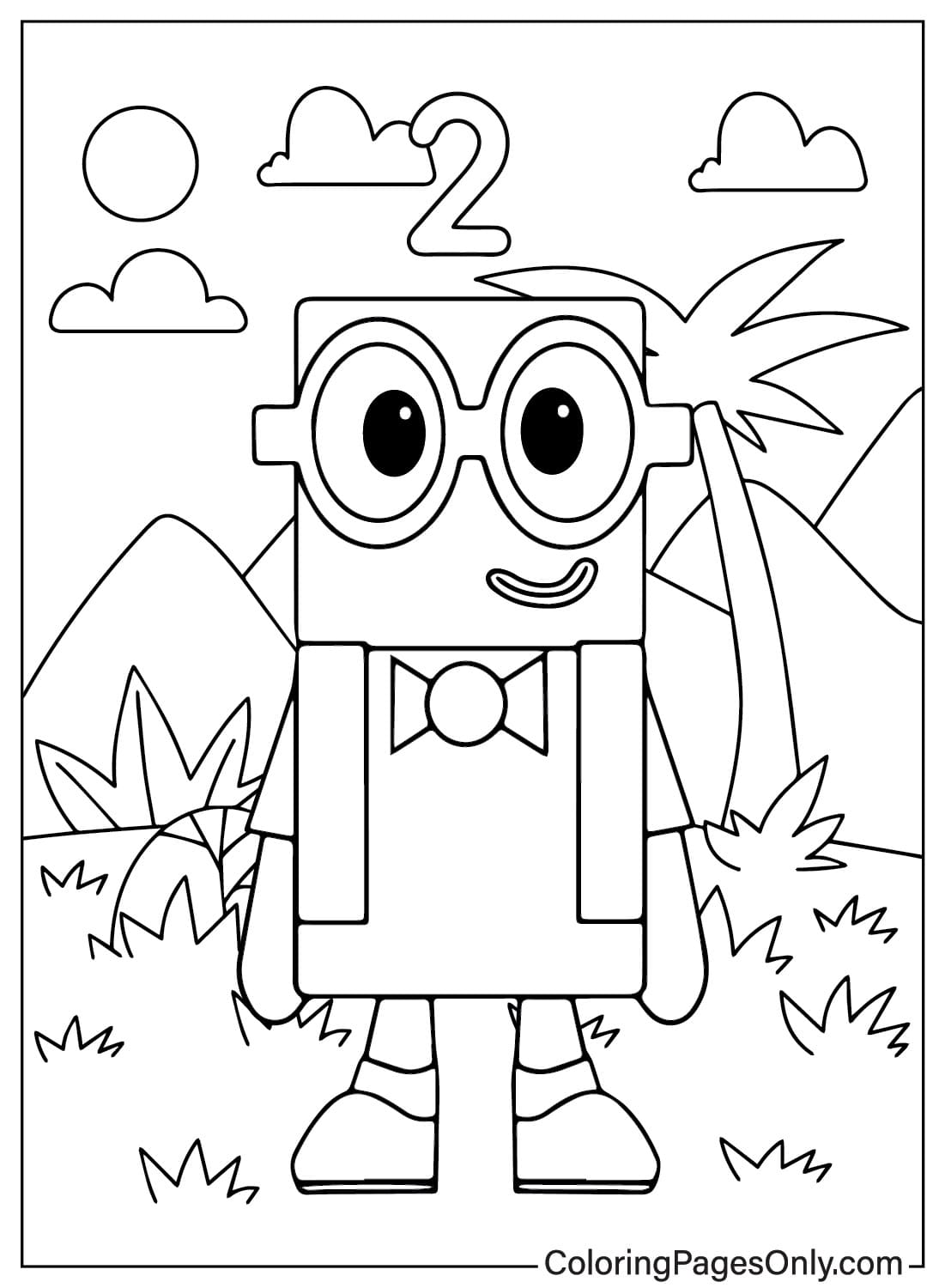 16 Number 2 Coloring Page ArthurKamryn