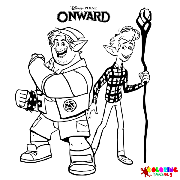 Onward Coloring Pages