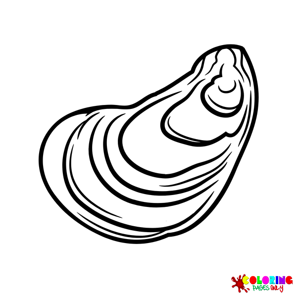 Oyster Coloring Pages