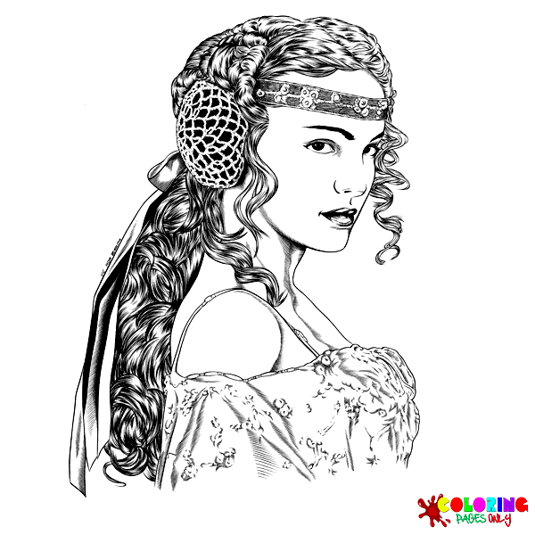 Padme Coloring Pages
