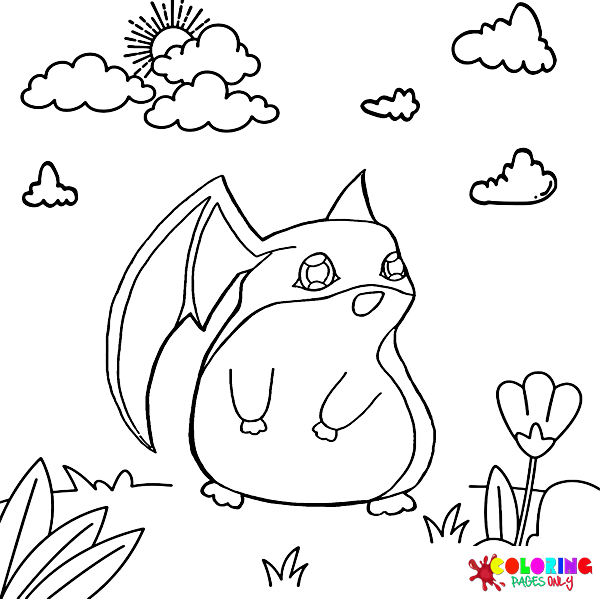 Patamon Coloring Pages