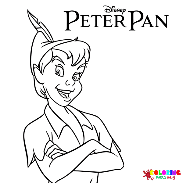 Disegni da colorare di Peter Pan