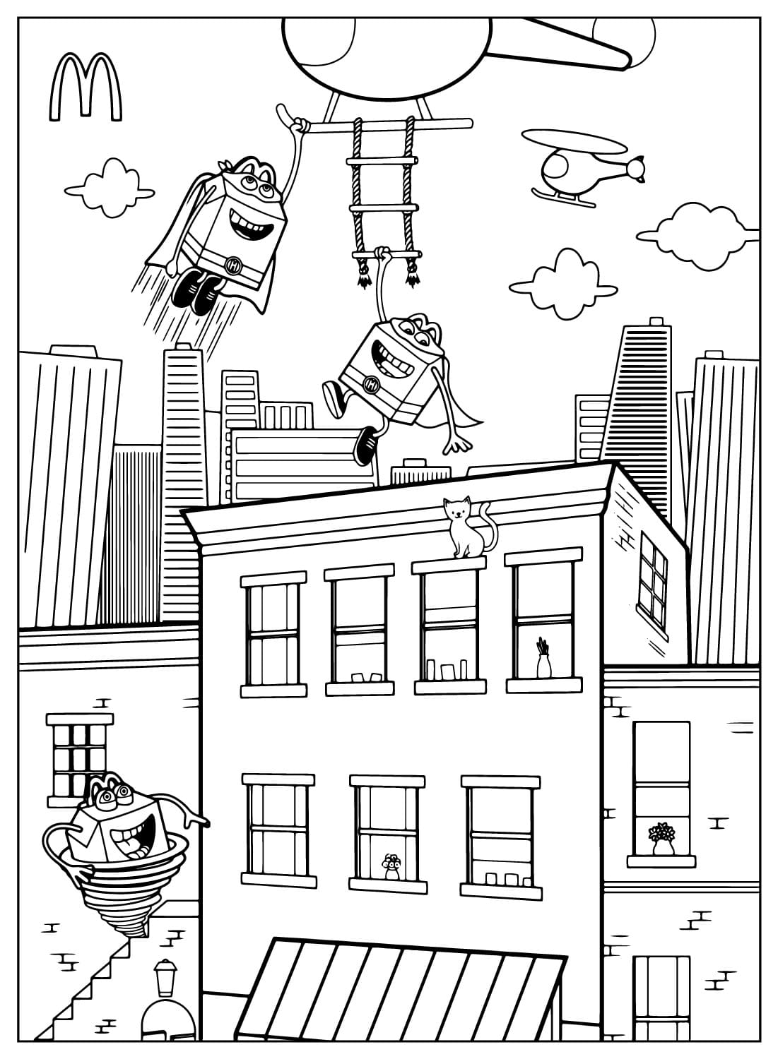 20 McDonald s Coloring Pages ColoringPagesOnly