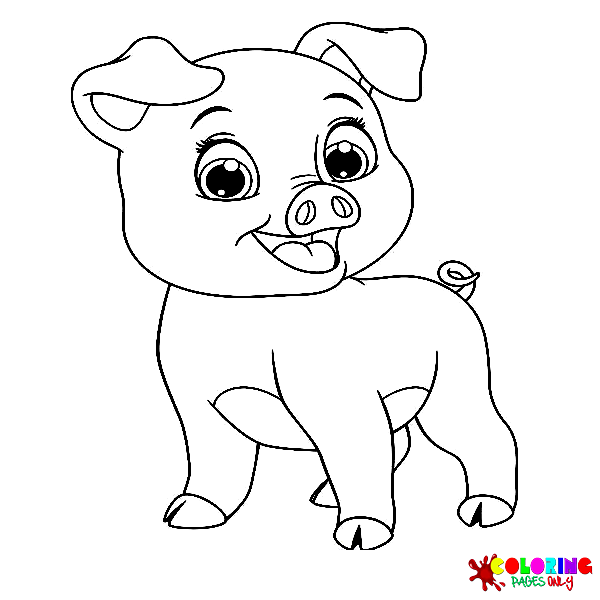 Pig Coloring Pages