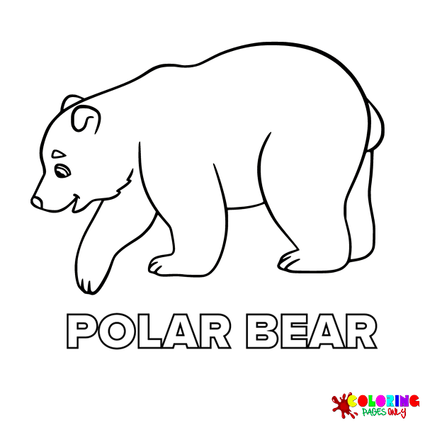 49 Free Printable Polar Bear Coloring Pages
