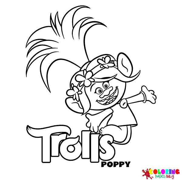 40 Poppy Coloring Pages - ColoringPagesOnly.com