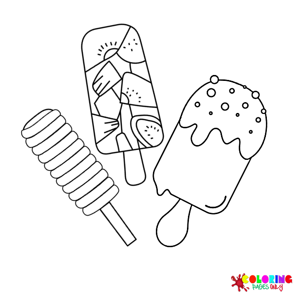 Coloriages Popsicle