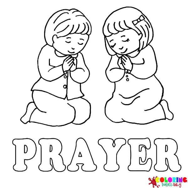Disegni da colorare per il giorno di preghiera