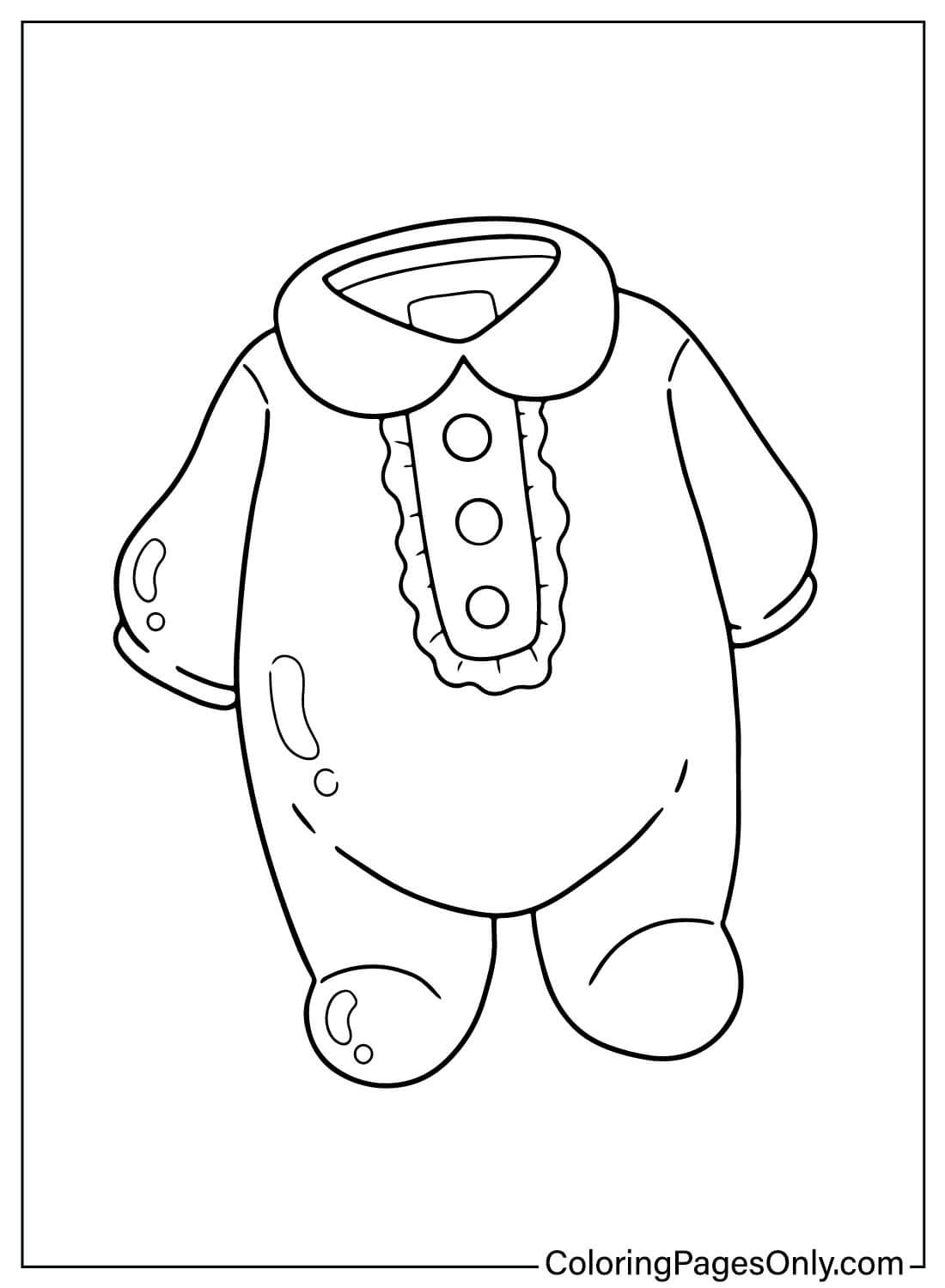 Printable Baby Clothes Coloring Page from Baby Clothes